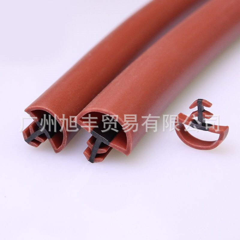 厂家直销木门半圆皮条 耐老化密封条 卡槽皮条 门窗密封条橡胶条