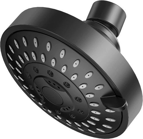 Amazon Cross-border Shower Head 4-inch Bathroom Hotel Guest Room Small Suspension Head Lattice Bathroom Top Spray