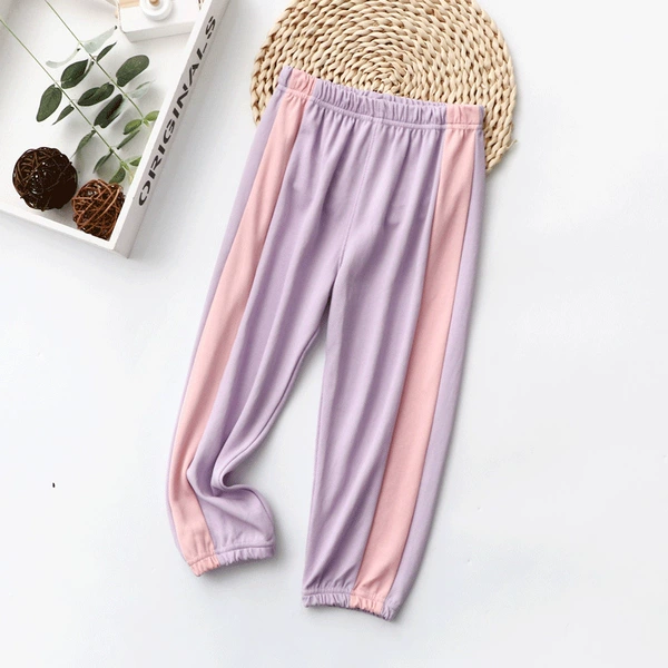 Purple trousers