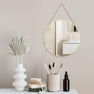 Full-Length Floor Mirror for Home Use, Wall-Mounted Self-Adhesive Dressing Mirror for Girls' Bedrooms and Dormitories, Ins-Style Wall-Mounted Fitting Mirror
