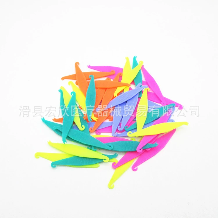 Стоматологический ортодонтический крючок тягач Ортодонтический крючок Ортодонтический крюк резиновый крючок зубной скоб крюк маленький рыбий буксирный крюк