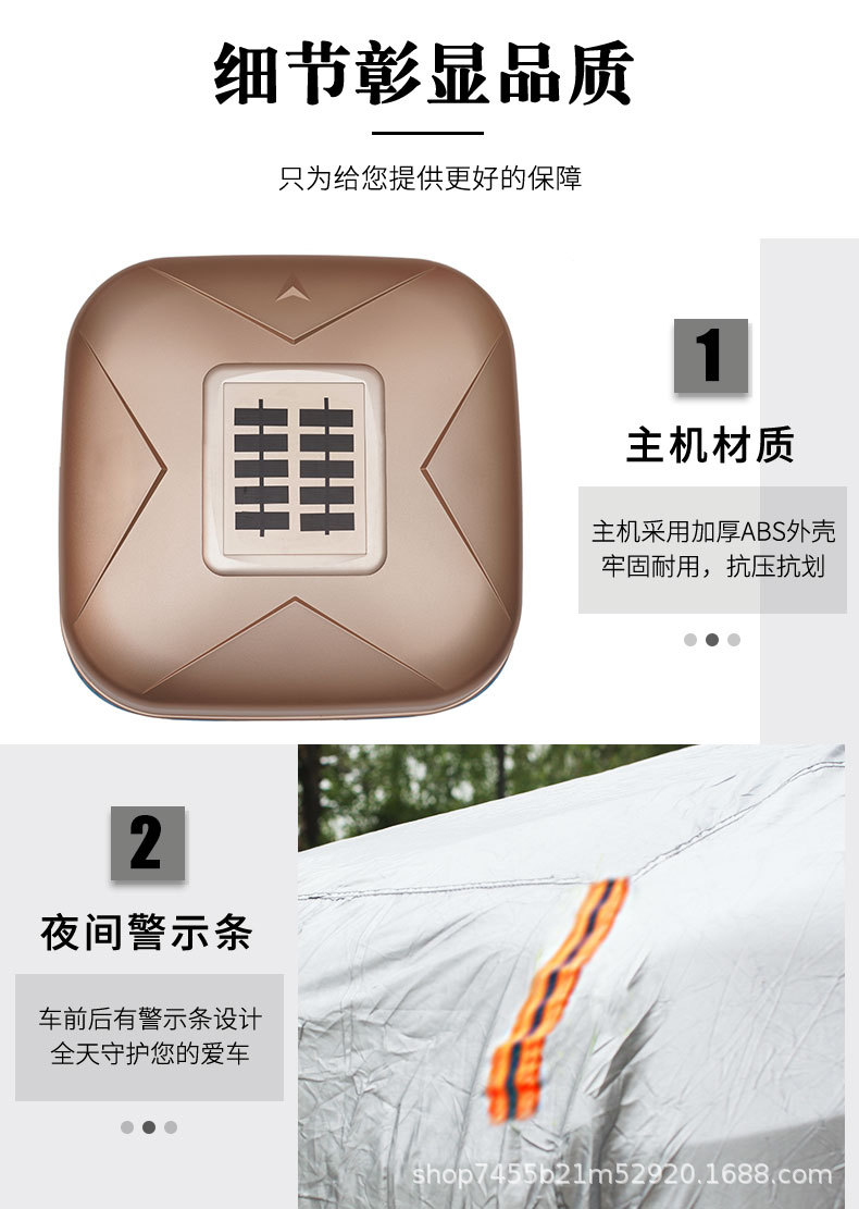 [Fully Automatic Smart Car Cover] Car Cover with Retractable Sunshade, Universal Full Cover for Sun Protection, Rain Protection, Heat Insulation, and Solar Protection