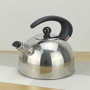 Factory Stainless Steel Kettle Whistling Sound Induction Cooker Kettle Hemispherical Kettle Fixed Handle Flat Bottom Kettle Kettle