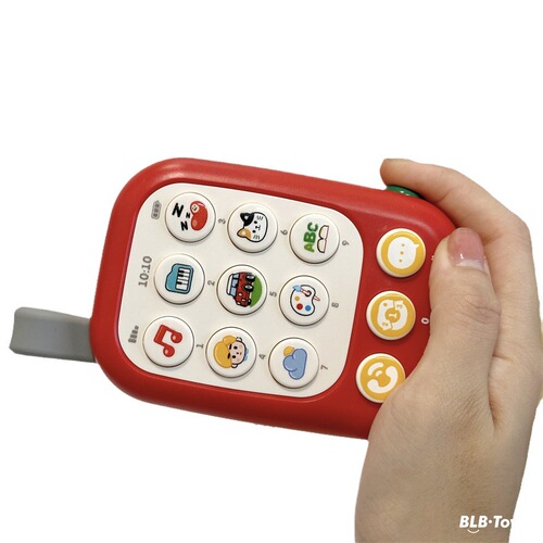 Baby mobile phone toy infant early education bilingual camera mobile phone cute cartoon baby early education puzzle 0-1 years old