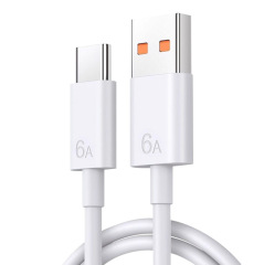 Type-c 高速充電データ ケーブルは、Mate40/P50 充電ケーブル typec 6A 超高速充電データ ケーブルに適しています。