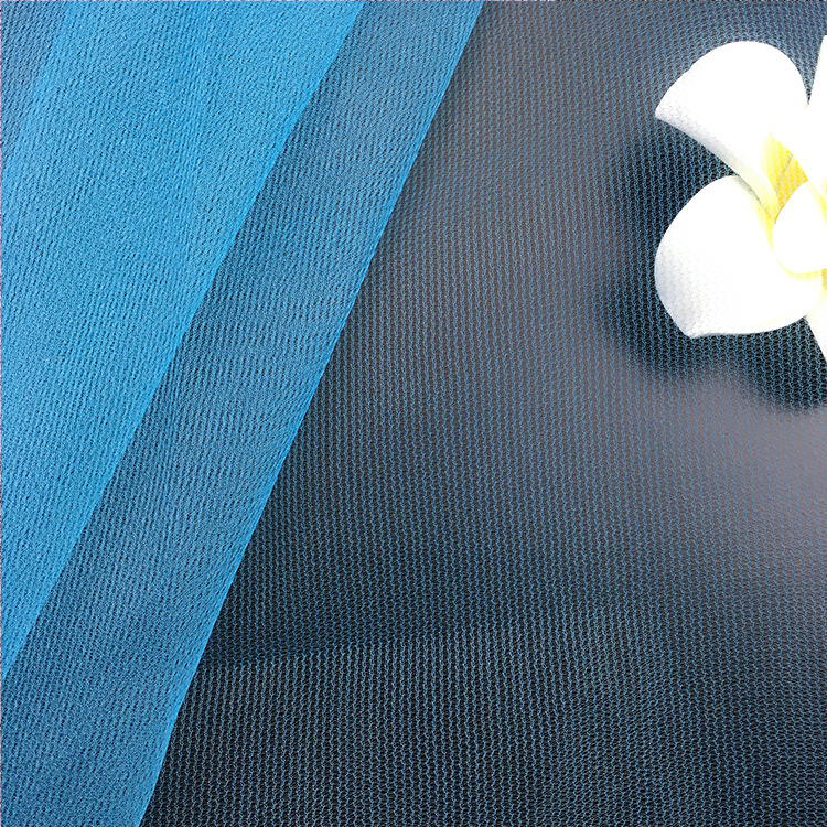 现货20D涤纶平布经编网布蓬蓬裙童装头饰玩具裙撑薄纱网纱面料硬