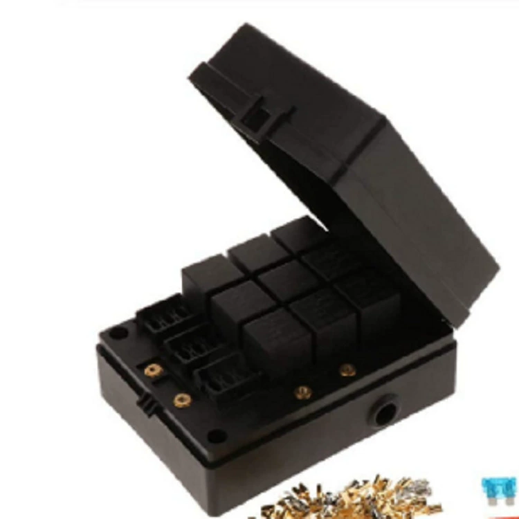 12-позиционный блок предохранителей с новой энергией для яхты Redding Car 12-позиционный держатель предохранителя с реле