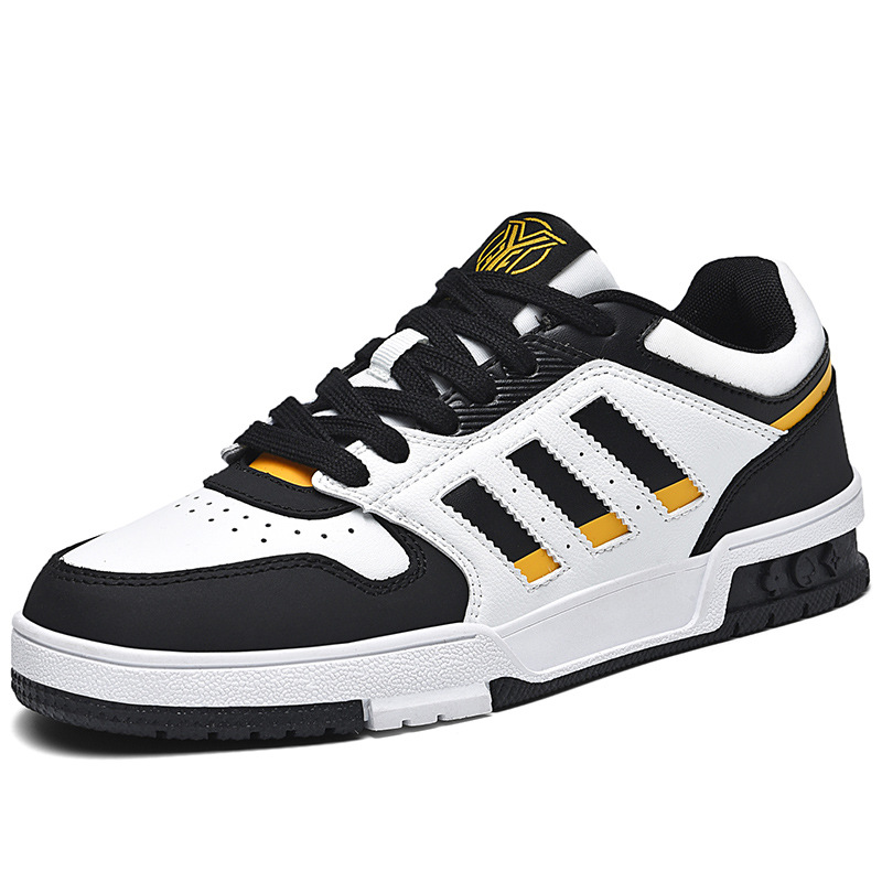 Aj Putian zapatos de hombre modelos de otoño e invierno nuevos zapatos Pu de la fuerza aérea sitio web oficial zapatos deportivos de moda zapatos blancos casuales zapatillas de deporte para hombre
