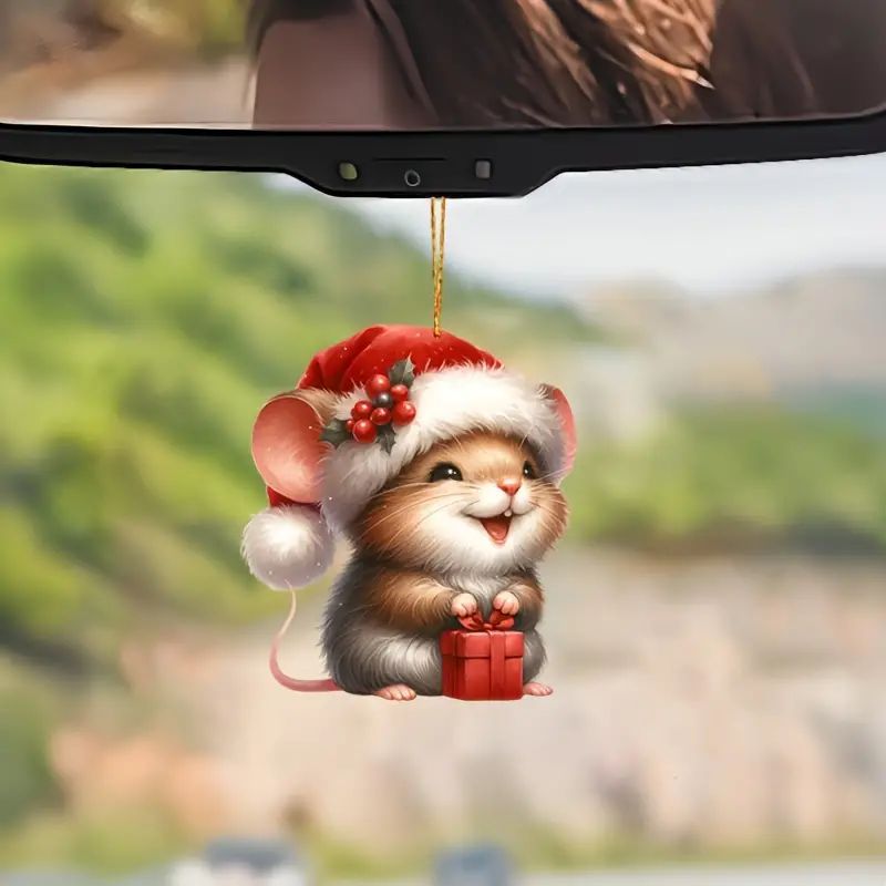 Colgante de decoración acrílico perfecto para accesorios de automóviles y decoraciones de árboles de Navidad image 2