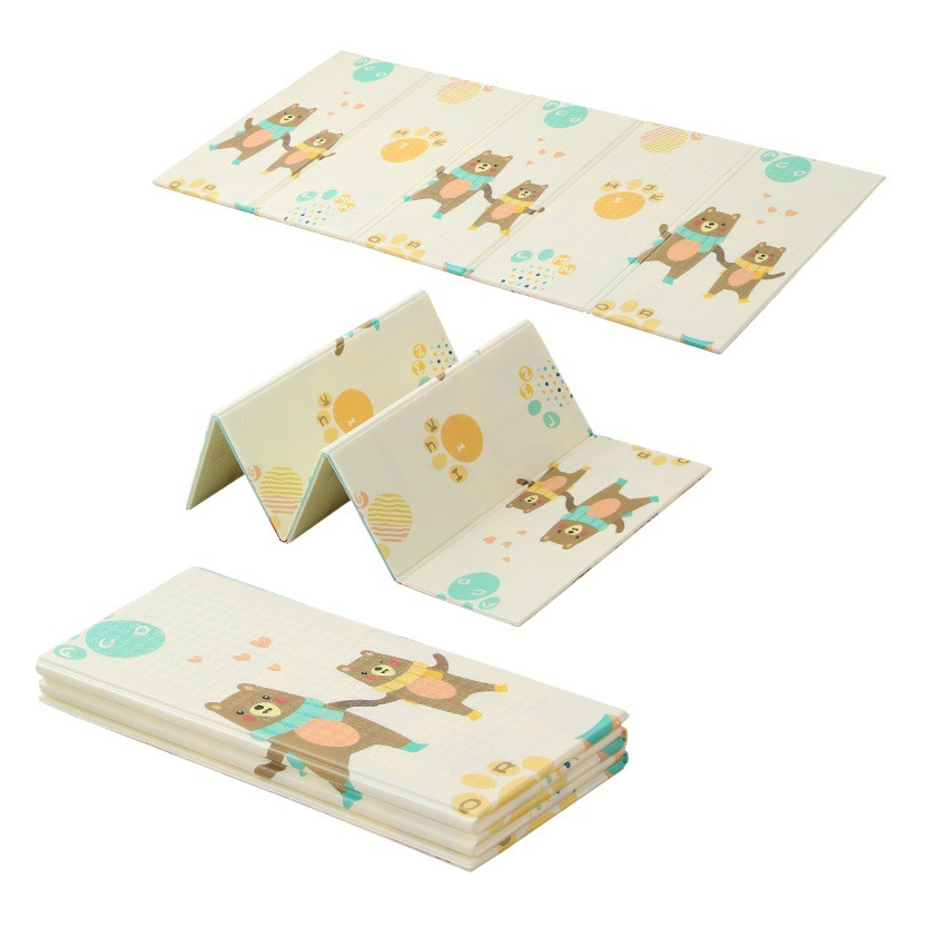 Baby Crawling Mat Foam Floor Mat Living Room Household Foldableable Kidsren's Early Education Carpet Baby Cartoon Crawling Mat