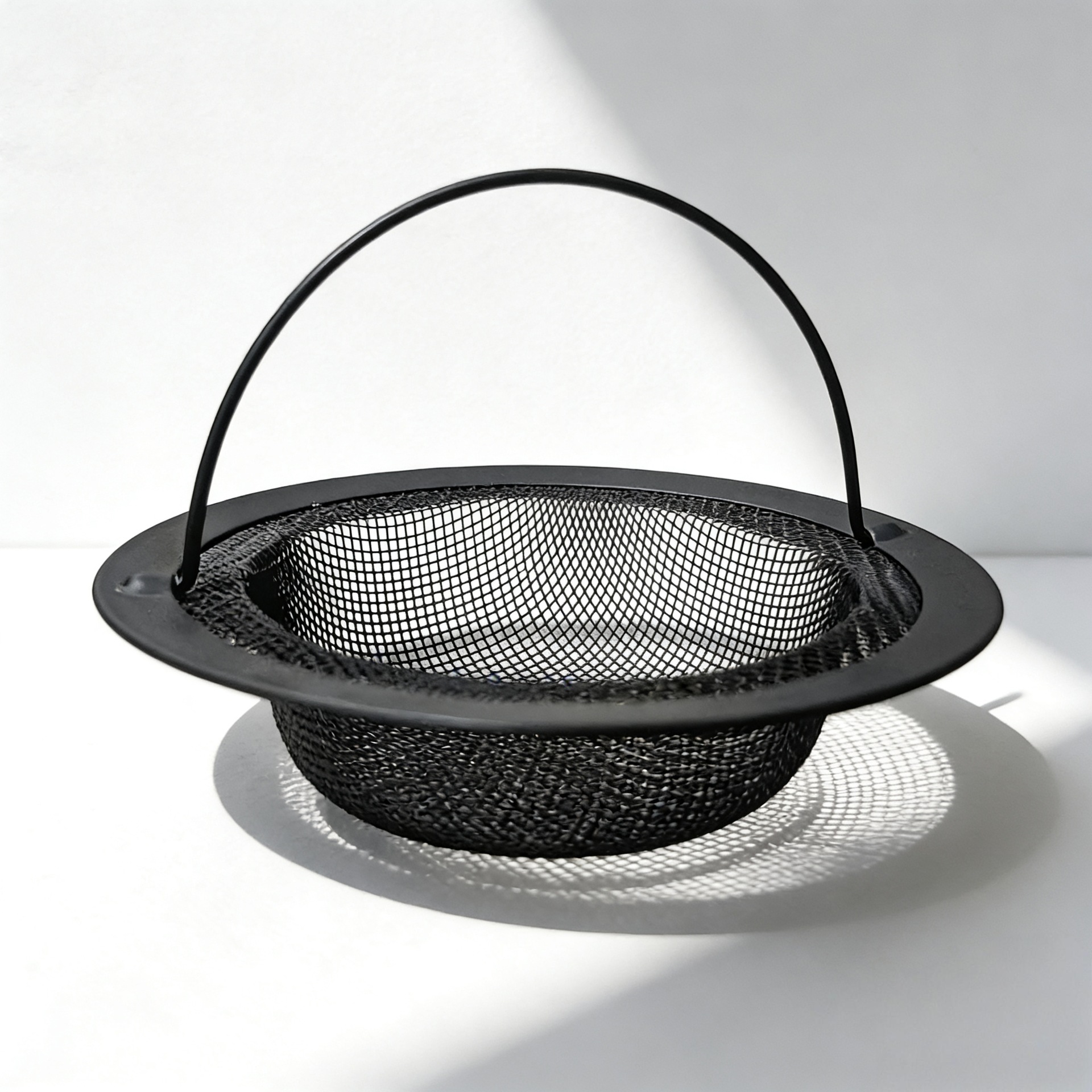 Filtro para Fregadero de Cocina de Acero Inoxidable Negro