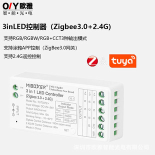 MiBoxer wireless 2.4G brightness color temperature RGB lights with remote control ZigBee dimming color controller