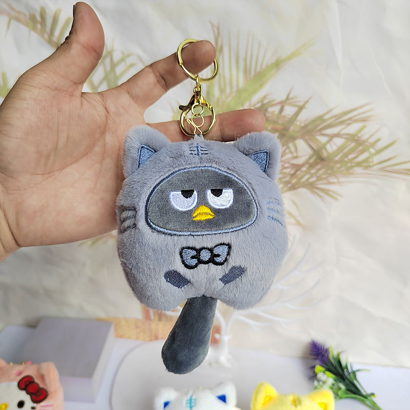 Popular Lollipop crossdressing Sanrio felpa colgante bolsa llavero adornos lindo boutique juguetes de peluche al por mayor