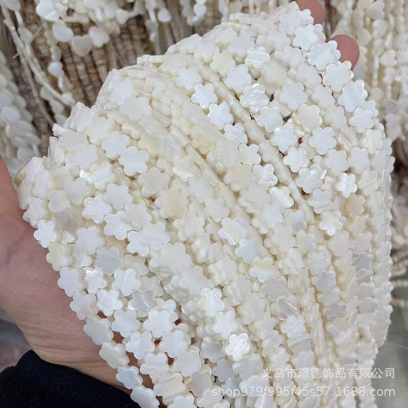 Jingde ジュエリー 10 ミリメートル淡水貝梅天然シェルルースビーズマザーオブパールネックレス diy ジュエリーアクセサリー半完成品|undefined