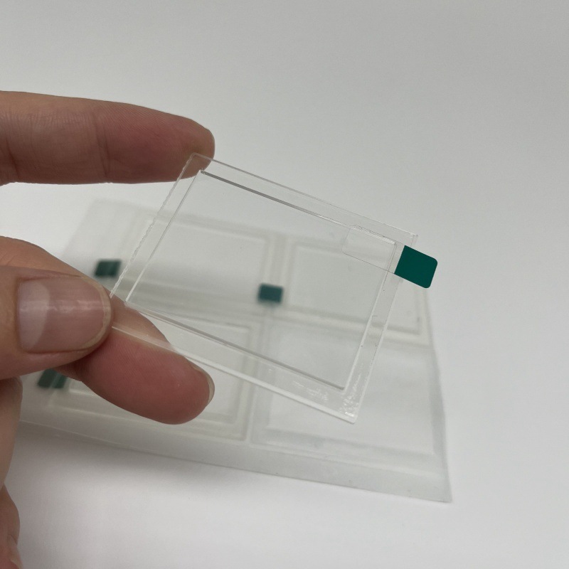 CNC加工透明PC亚克力视窗显示保护镜片  表面防刮花透明台阶垫片