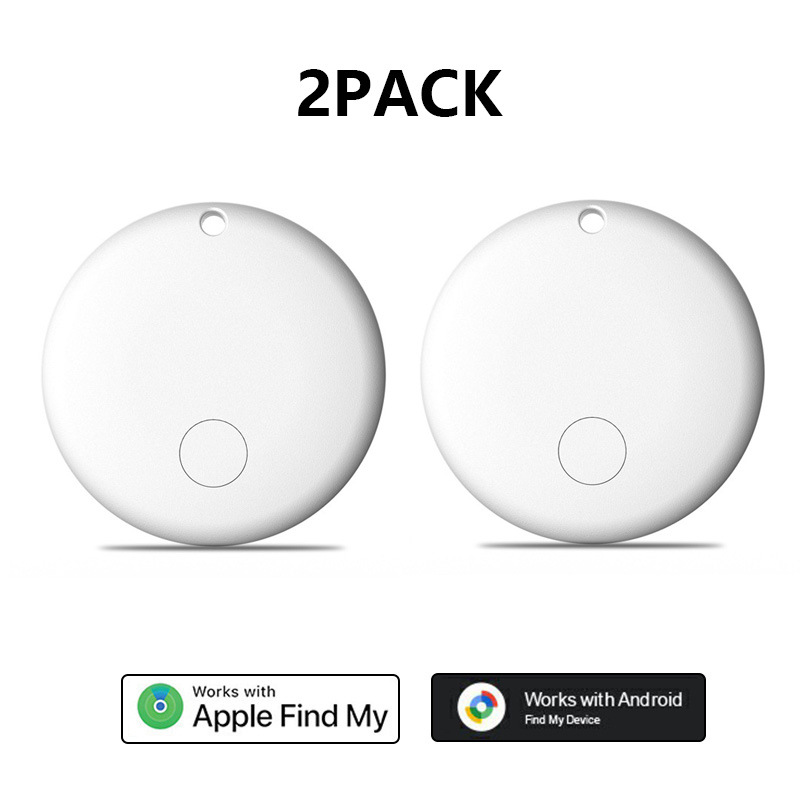 Transfronterizos redondos IOS sistema dual Android encontrar localizador anti-perdida para mascotas clave artículos Bluetooth anti-perdida rastreo