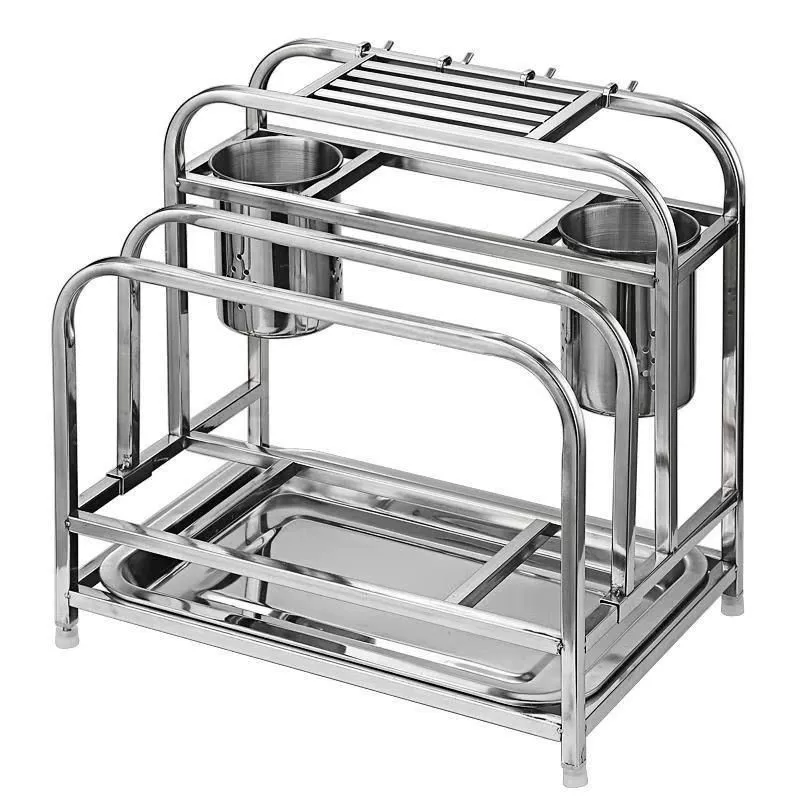 Подставка для ножей из нержавеющей стали 304 подставка для хранения кухонной крышки для разделочной доски