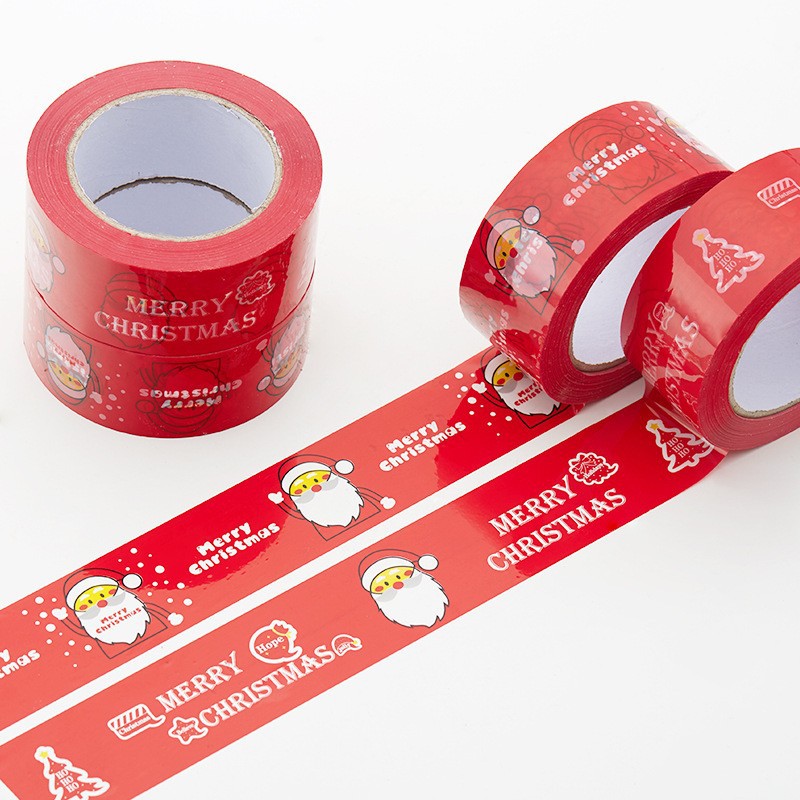 Thankyou cinta adhesiva de embalaje rosa, sello de red, cinta de sellado, cinta de impresión de dibujos animados, fabricante al por mayor