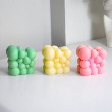 立体几何泡泡球硅胶模具抽象泡沫蜡烛香薰石膏模具diy室内摆件