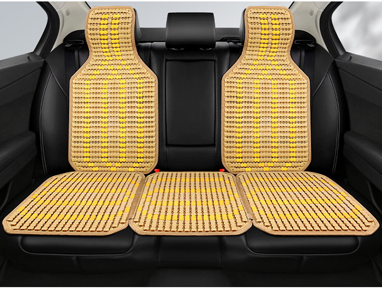 2026 New Model Car Seat Cushion, Summer-Specific Bamboo Plastic Mat, Mahjong Cooling Mat, Car Seat Pad, Cooling Car Seat Cushion