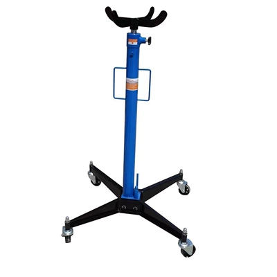 High-position transporter gearbox support bracket, gearbox top support for auto repair, high-position engine support, auto maintenance tool (Mühərrik alətləri) - 05t-european-style-high-lift-blue