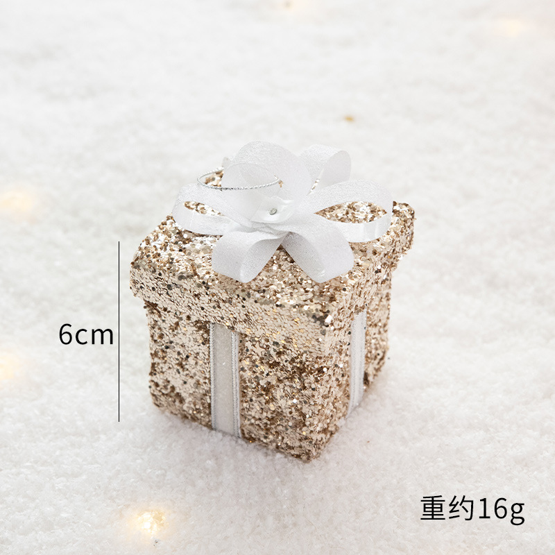 NUCHI decoración navideña transfronteriza bola de Navidad pintada bastón colgante de árbol de Navidad adorno de Navidad pequeño colgante