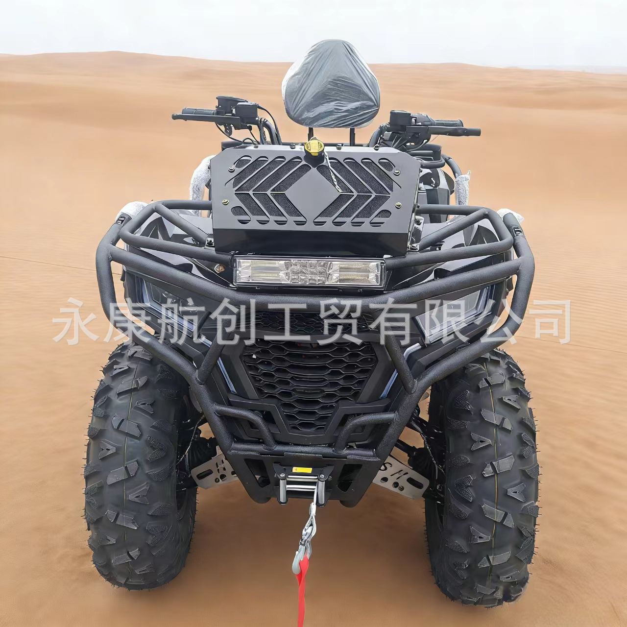 Fábrica de fuente 402CC cuatro tracción coche de playa de doble asiento todo terreno ATV de cuatro ruedas motocicleta granja coche eléctrico