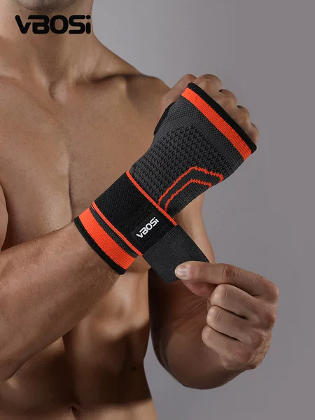 Vbosi Sports Palm Guard Fitness Wrist Guard Badminton Basketball Weightlifting Pressurized Track and Field Outdoor Factory Wholesale