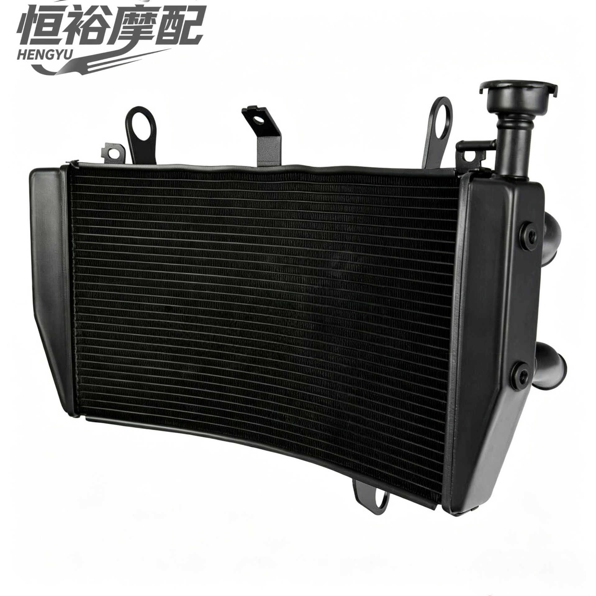 Suitable for Ducati Monster 1200/821 and Lead Goose 939/950 models; cooling radiator and water tank assembly, 2014-2021