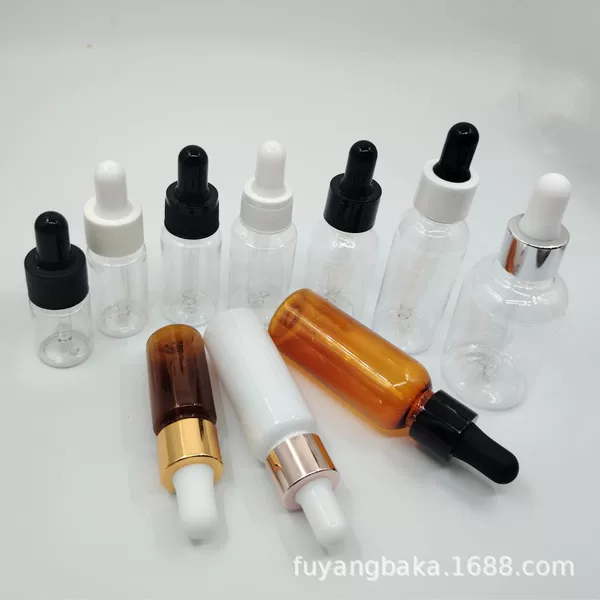 5ml10ml15ml20ml30ml Plastic Bottle Essential Oil Dropper Bottle Original Liquid Essence Bottle DIY Sample Refill Bottle