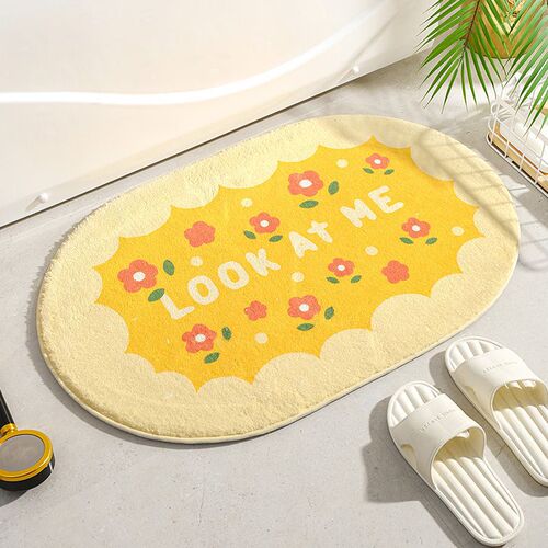 Bathroom absorbent floor mats, toilet foot mats, bathroom door mats, entrance door bedroom carpets, kitchen household non-slip mats