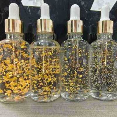 化妝品精華液用金箔 易溶解 好塗抹仿真度高 代替真金箔 使用簡單
