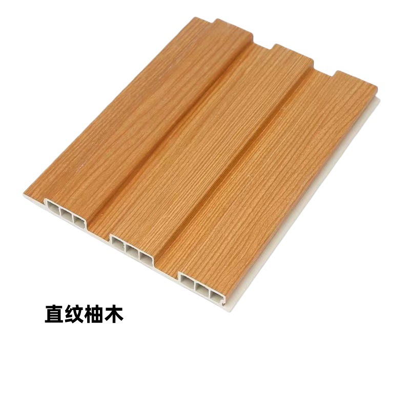 Panel de Pared de Madera Plástica Eco 195, Resistente al Fuego y Humedad, para Interior y Hotel