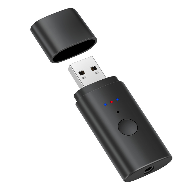 The New USB Bluetooth Transmitter One to Two 5.3 Version Transmitter Ps4/Tv/Computer and Other Audio Transmission The New USB Bluetooth Transmitter One to Two 5.3 Version Transmitter Ps4/Tv/Computer and Other Audio Transmission