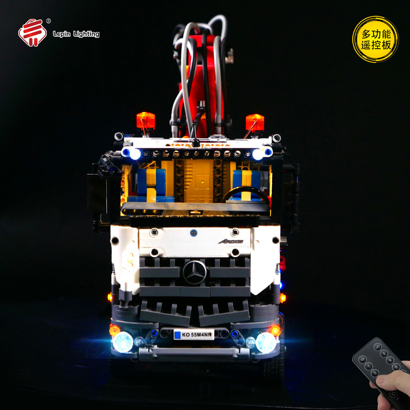 DIY building block lighting compatible with Lego 42043 Mercedes-Benz heavy truck LED lights remote control DIY lighting assembly cross-border DIY building block lighting compatible with Lego 42043 Mercedes-Benz heavy truck LED lights remote control DIY lighting assembly cross-border