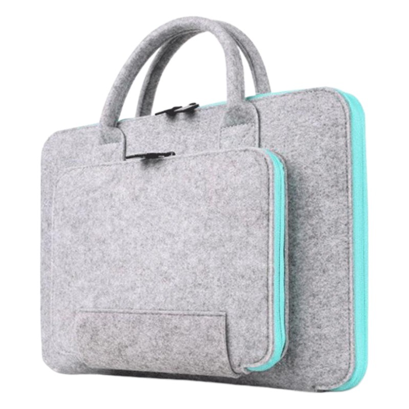 Cross-Border special for felt computer bag custom LOGO fashion felt bag manufacturers wholesale felt Apple computer bag
