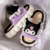 Slippers, cartoon comfortable footwear indoor platform