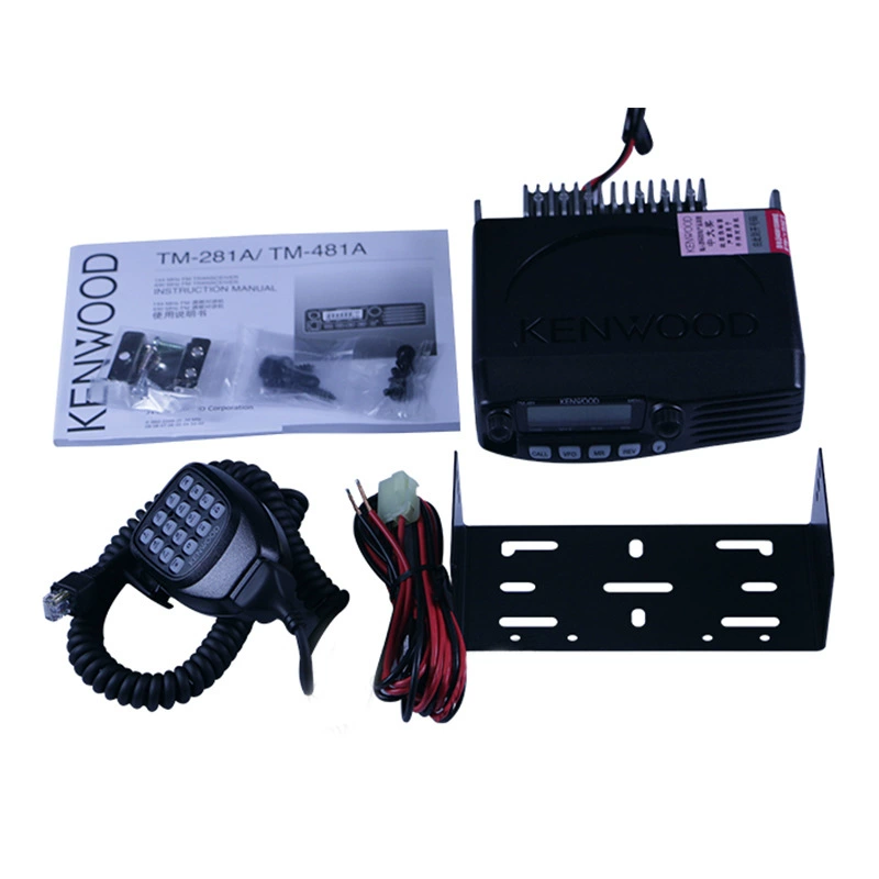 Автомобильная бортовая радиостанция Kenwood (建伍) TM-481A/TA-281A, платформа повышенной мощности для транспортных средств