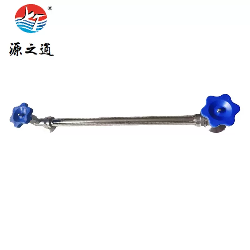 304不锈钢快装液位计 玻璃管水位计带护罩  高温耐腐蚀锅炉液位计