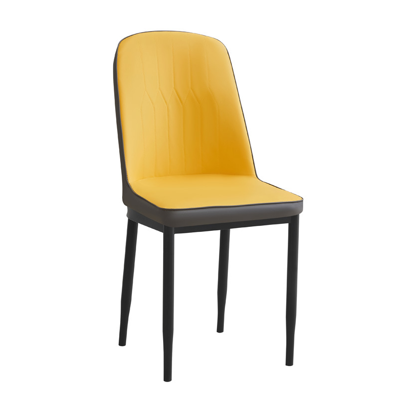 Silla de comedor de lujo ligera, taburetes domésticos, estilo nórdico simple, mesas y sillas de maquillaje en línea, restaurantes de hotel, mesas y sillas de comedor de hierro forjado
