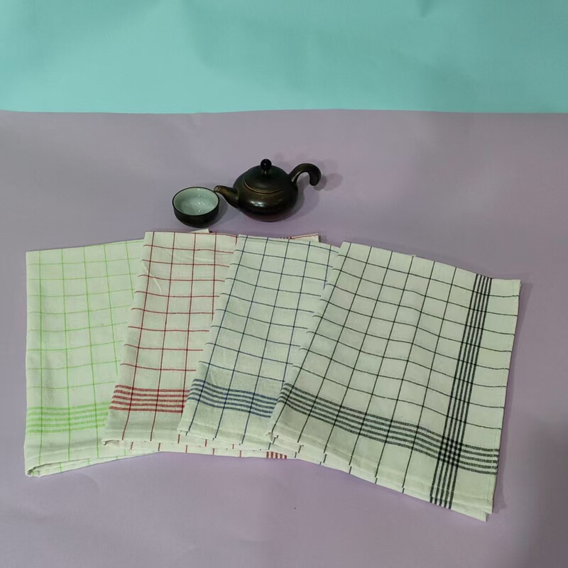 Amazon Cotton Tea Towel Colorful Plaid Kitchen Cleaning Towel Multifunctional Large Size Absorbent Cotton Dishwashing Cloth Amazon Cotton Tea Towel Colorful Plaid Kitchen Cleaning Towel Multifunctional Large Size Absorbent Cotton Dishwashing Cloth