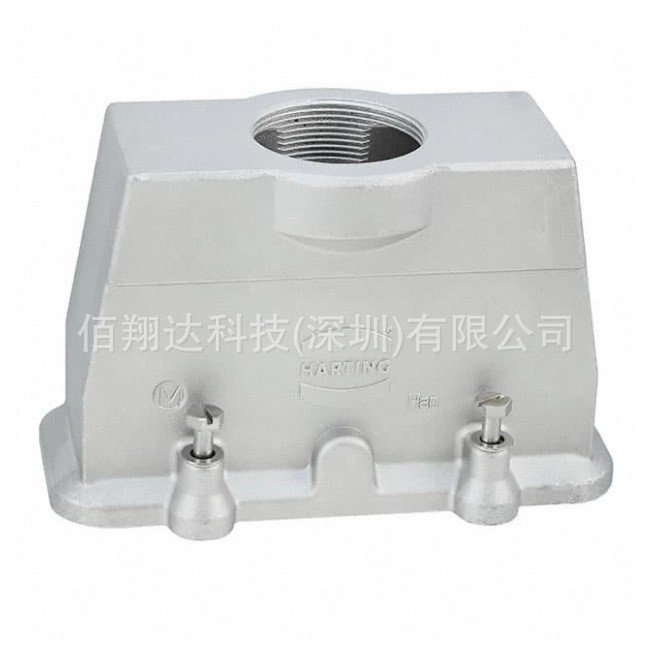 HARTING哈丁 19620640443 HAN EMC 带屏蔽螺钉锁定顶出M40上壳