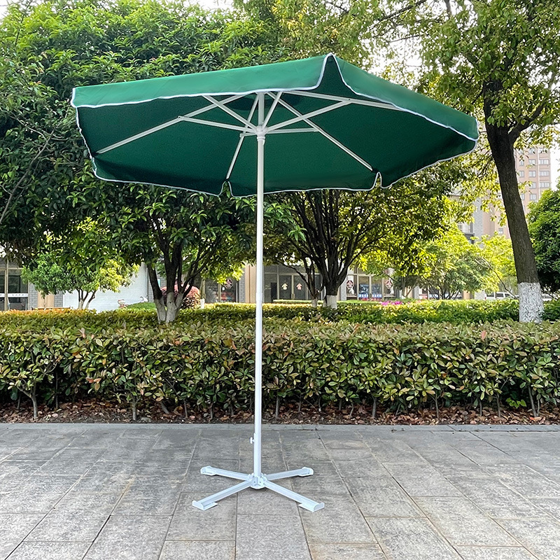 square umbrella solar-powered for commercial use