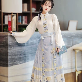 汉服套装;马面裙;童汉服