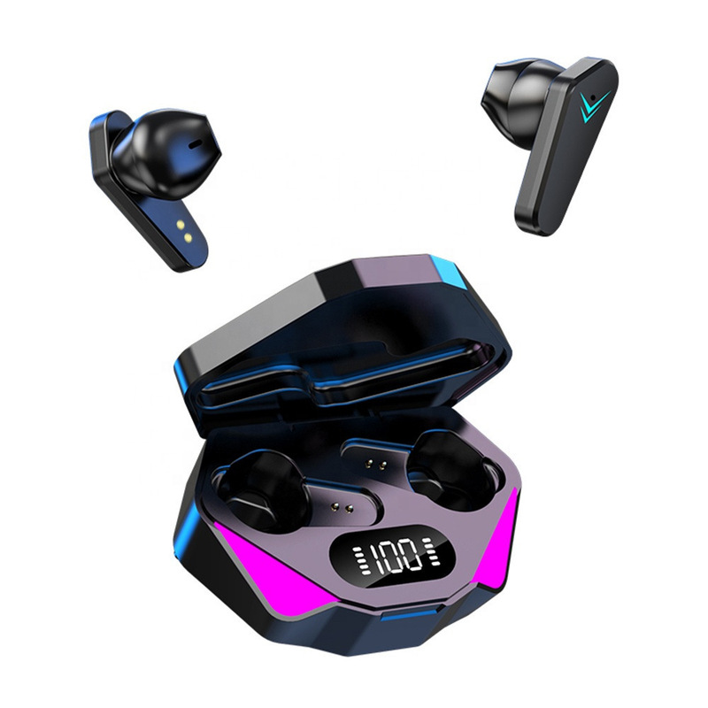 現物x 15青増水5656T2電気競争ゲームbluetoothイヤホン5.3超長航続低遅延hdデジタル表示|undefined