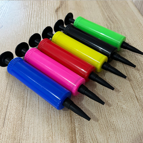 Balloon pump, inflatable toy mini push pump, swimming ring floating inflatable pump wholesale