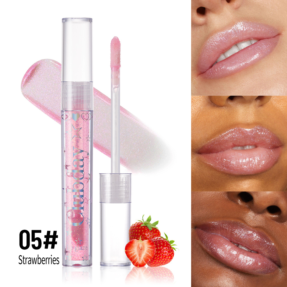 17g Weight Lip Gloss Type Of Cosmetics Liquid Material Multicolor Pattern Casual, Elegant, Glam Style Casual Elegant Glam Multicolor Liquid Lip Gloss 10