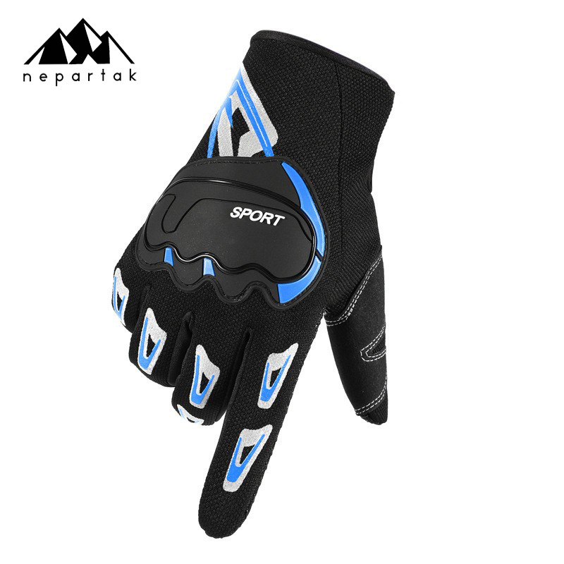 Nuevos guantes deportivos masculinos primavera y otoño deportes al aire libre antideslizante desgaste ciclismo guantes de entrenamiento de fitness