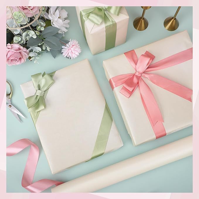 珠光七彩ギフト包装紙43cm * 10mパック大サイズ高級バッグ誕生日プレゼント材料|undefined
