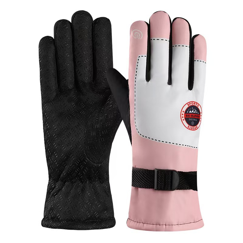 여성용 레드 라벨 핑크 화이트